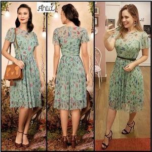 🚫 SOLD 🚫 Antix Brazil Midi tulle floral dress